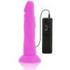 DIVERSIA – rugalmas vibro-dildó 23 cm, lila
