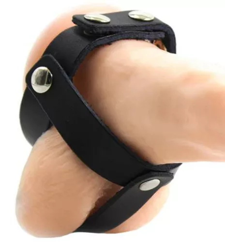 OHMAMA Fetish – prémium bőr labda ketrec