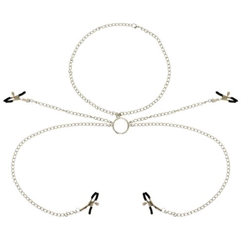 OHMAMA FETISH – láncos mellbimbócsipesz szett