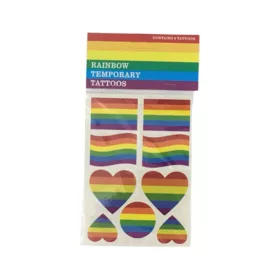   PRIDE - LGBT zászló tetoválás - színes és kifejező stílus