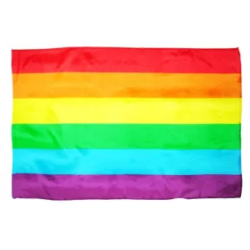 PRIDE - színes LGBT zászló, a szeretet szimbóluma
