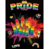 PRIDE - 15 cm-es LGBT zászlós intim dildó