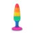 PRIDE - 8,5 cm LGBT zászlós anális dugó