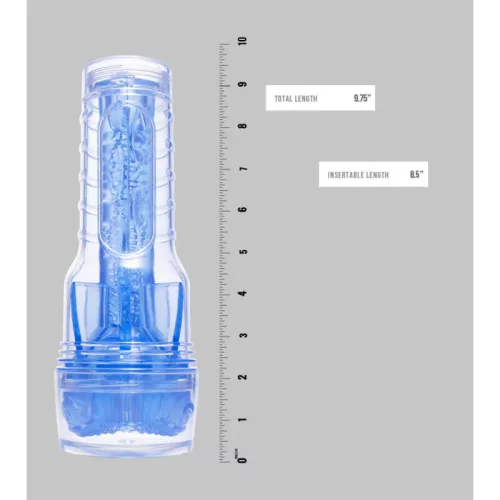 Fleshlight Maszturbátor Szívó hatású, Többszörös textúra Kék