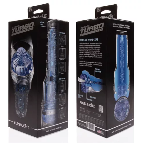 Fleshlight Maszturbátor Szívó hatású, Többszörös textúra Kék