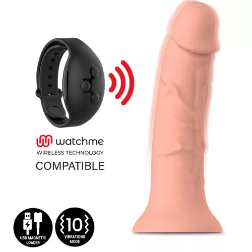 MYTHOLOGY Asher Original – M méretű vibráló dildo