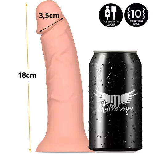 MYTHOLOGY - ASHER ORIGINAL DILDO S – okos vibrátor WatchME-hoz