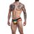 CUT4MEN - szivárvány jockstrap XL méretben