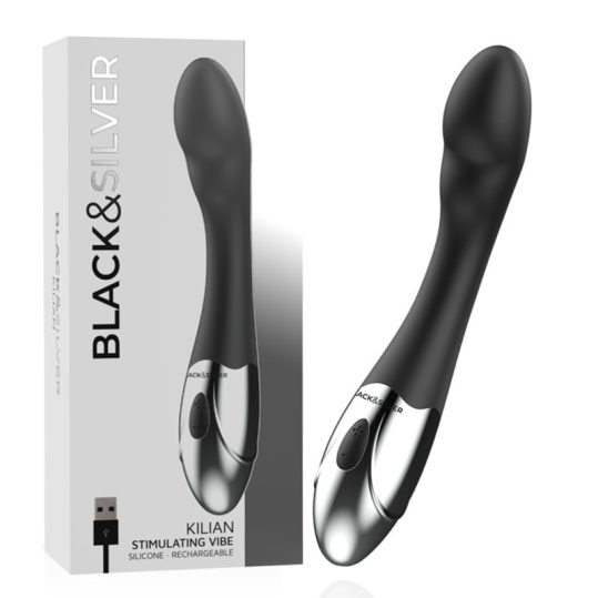 BLACK&SILVER – érzékeltető mini vibrátor