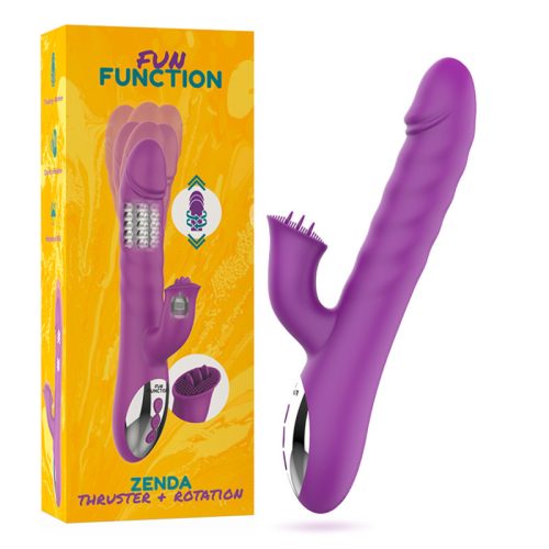 FUN FUNCTION – Zenda – forgó prémium vibrátor
