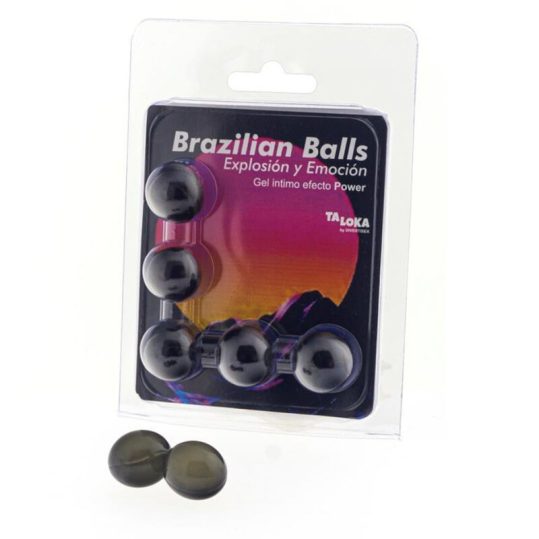 TALOKA – 5 brazil golyós izgató zselé prémium hatással