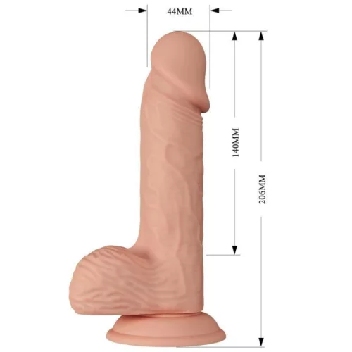 BAILE - rugalmas és élethű, 20.6 cm-es dildó