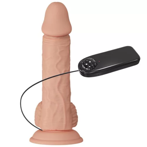 BAILE – érzéki vibráló katoblepas, 20.6 cm természetes érzet