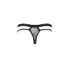 PASSION - elegáns fekete tanga S/M méretben