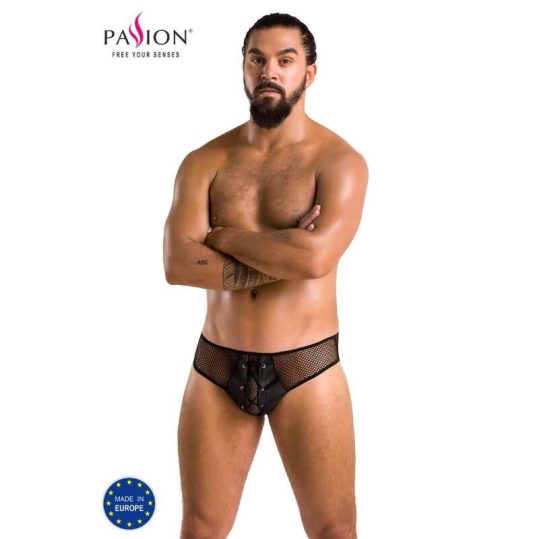 PASSION - elegáns fekete L/XL tanga