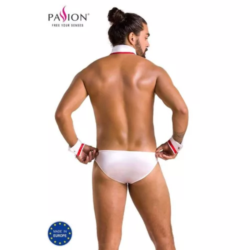 PASSION - Gregory slip fehér S/M prémium fehérnemű