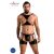 PASSION - 047 SET ARON BLACK L/XL - elegáns erotikus szett