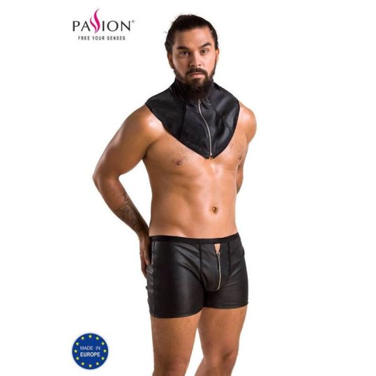 PASSION 051 SET EDWARD BLACK – elegáns férfi fehérnemű L/XL