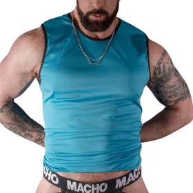Macho - kék prémium póló L/XL méretben