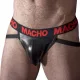 MACHO MX25RC – stílusos vörös bőr jockstrap