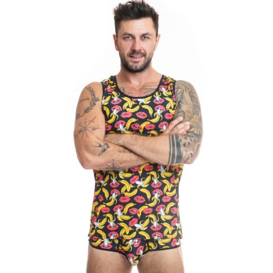 ANAIS MEN - Prémium erotikus banana stílusú felső