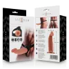 INTENSE – üreges heveder dildo-val, 18 x 3.5 cm