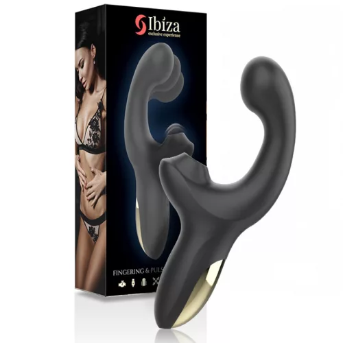 IBIZA – pulzáló, ujjlenyomatos vibrátor érzéki felfedezéshez