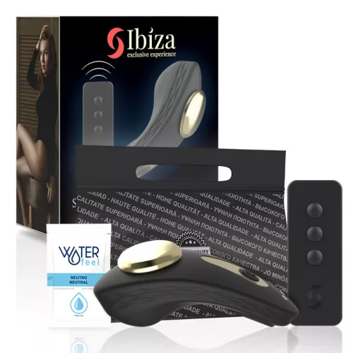 IBIZA – szilikonos bugyi vibrátor távirányítóval