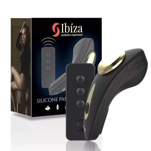 IBIZA – szilikonos bugyi vibrátor távirányítóval