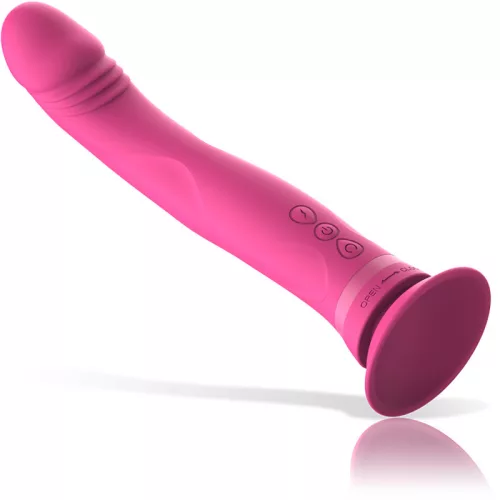 INTENSE - Michelangelo Pink - prémium szilikon vibrátor dildó