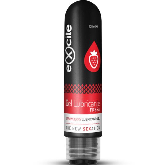 EXCITE - eper ízű prémium síkosító 100 ml