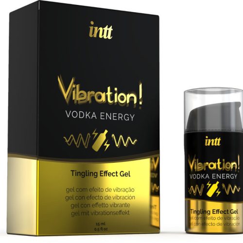 INTT – erőteljes intim stimuláló zselé vibrátorral, 15ml