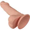 BAILE - élethű, rugalmas dildó 19.4 cm természetes érzéshez