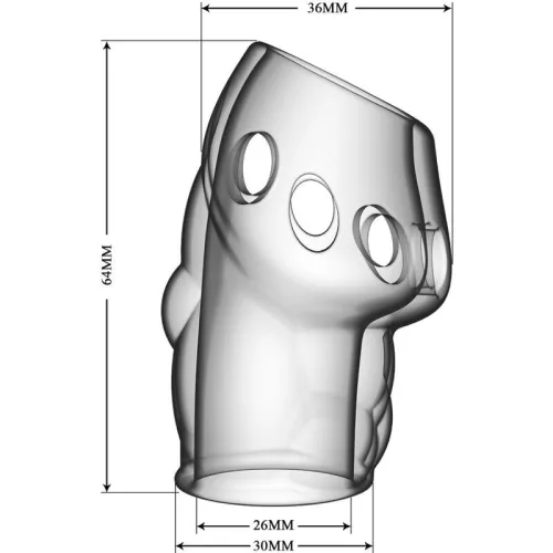 Pretty Love - Oscar – áttetsző pénzvastagító férfi eszköz
