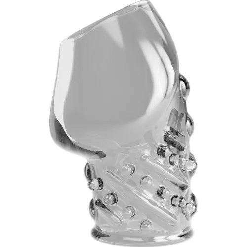 PRETTY LOVE - átlátszó, vastagító péniszgyűrű