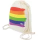 PRIDE - stílusos LGBT zászló mintás hátizsák