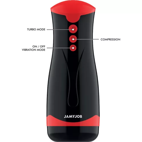 JAMYJOB JANGO – vibráló maszturbátor extra kompresszióval