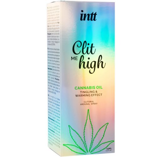 INTT Clit Me High – kannabisz olaj csiklóizgatáshoz 15 ml