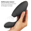 Womanizer Vibrátor Kettős stimuláció, G-pont, 14 intenzitás, 10 rezgésminta Fekete Waterproof
