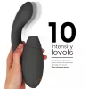 Womanizer Vibrátor Kettős stimuláció, G-pont, 14 intenzitás, 10 rezgésminta Fekete Waterproof