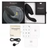 Womanizer Vibrátor Kettős stimuláció, G-pont, 14 intenzitás, 10 rezgésminta Fekete Waterproof