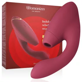   Womanizer Vibrátor Kettős stimuláció, G-pont, 14 intenzitás, 10 rezgésminta Bordeaux