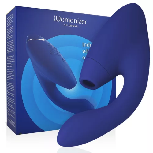 Womanizer Vibrátor G-pont és csikló stimuláló, 14 fokozat kék