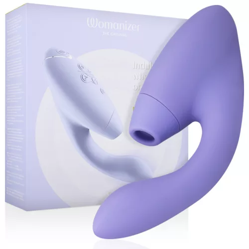 Womanizer Vibrátor Kettős stimuláció, G-pont, 14 fokozat, 10 mód Lila