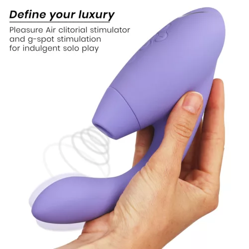 Womanizer Vibrátor Kettős stimuláció, G-pont, 14 fokozat, 10 mód Lila