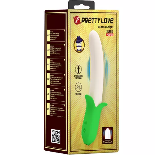 PRETTY LOVE - 7 fokozatú szilikon vibrátor érzéki élvezetekhez