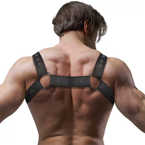 Fetish Submissive – állítható neoprén sportmellény férfiaknak