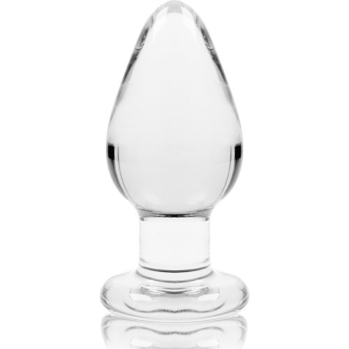 Ibiza Nebula 3 – átlátszó boroszilikát üveg anális plug