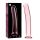 Ibiza Nebula Series 8 – pink boroszilikát üveg dildo 14,5 cm