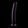 Ibiza Nebula Series 8 – pink boroszilikát üveg dildo 14,5 cm